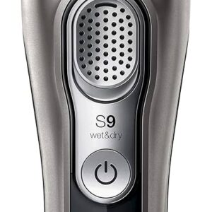 Braun Series 9 9325s Wet&Dry, Elektrischer Herrenrasierer mit SyncroSonic Technologie, 60 Min. Akkulaufzeit, inkl. Ladestation. | Zustand: Neu