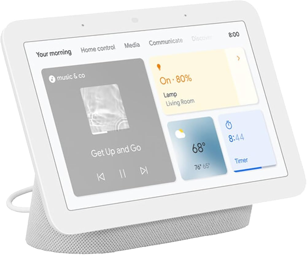 Google Nest Hub 2. Gen OVP, Smart Display mit 7-Zoll-Display, Google Assistant, Sleep Sensing, neu und originalverpackt. | Zustand: Sehr Gut
