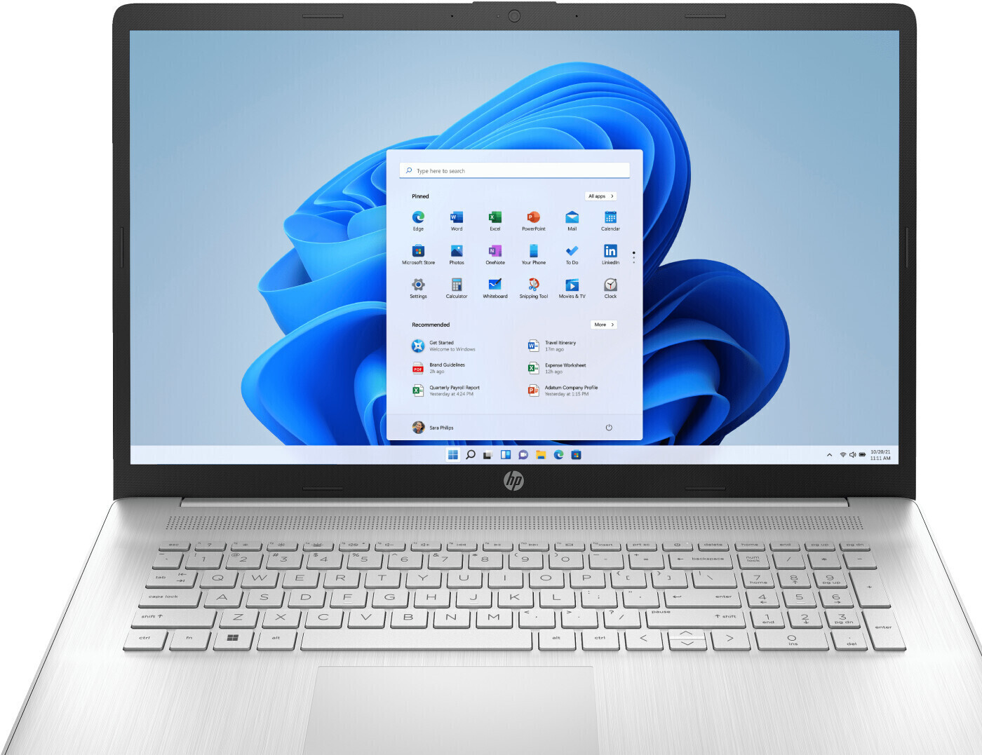 HP Laptop 17-cn3277ng, 13. Gen, Intel Core i7, 16GB RAM, 1TB SSD, 17 Zoll, Windows 11 Home | Zustand: Sehr Gut