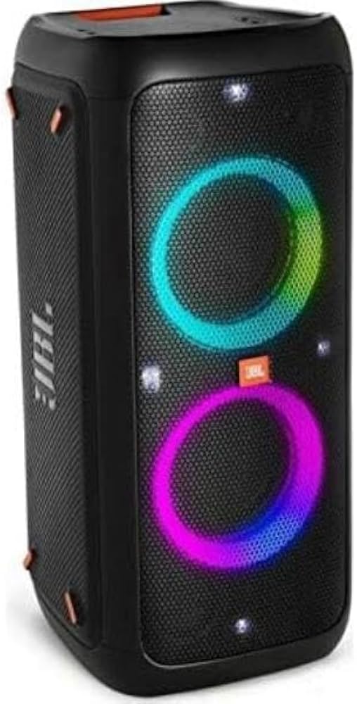 JBL Partybox 310, Tragbarer Party-Lautsprecher mit 240W JBL Pro Sound und Lichtshow. | Zustand: Gut