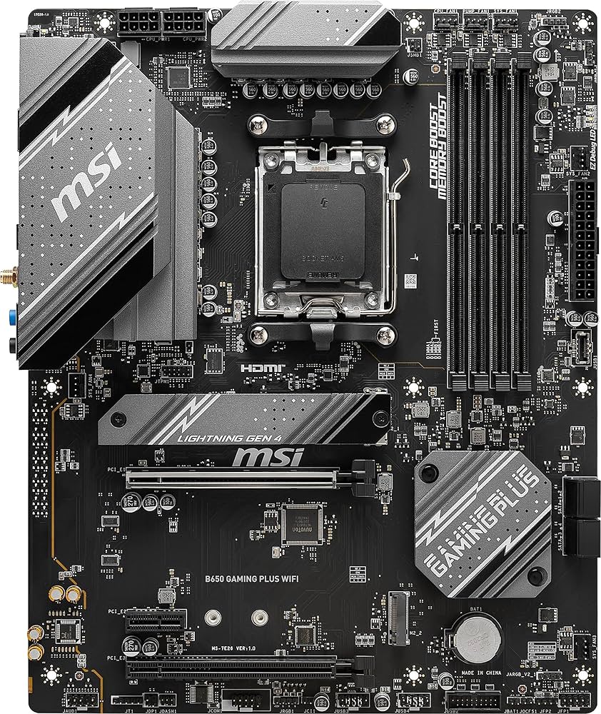 Msi B650 Gaming Plus Wifi, AM5 Mainboard, DDR5, Wi-Fi 6E, OVP, neuwertig | Zustand: Neu