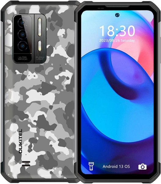Oukitel WP27 Camouflage, Rugged Smartphone (ovp). | SimLock: Frei | Zustand: Sehr Gut | Farbe: Camouflage | Akku: 94%