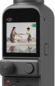 DJI Pocket 2, 3-Achsen Gimbal Kamera (4K | 60fps, 64MP). Ohne OVP, inkl. Schutzhülle & Handschlaufe. Guter Zustand. | Zustand: Gut