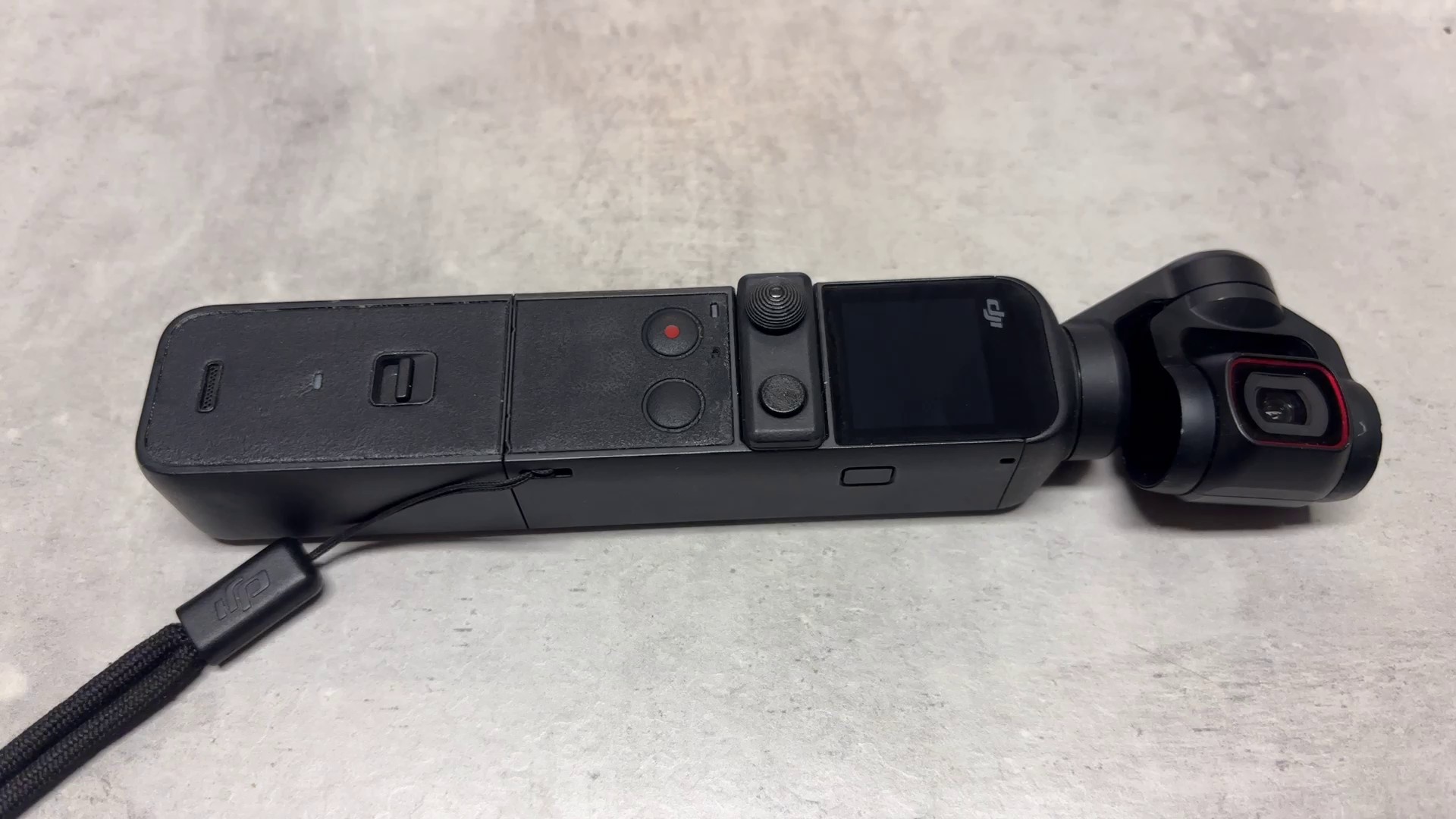 DJI Pocket 2, 3-Achsen Gimbal Kamera (4K | 60fps, 64MP). Ohne OVP, inkl. Schutzhülle & Handschlaufe. Guter Zustand. | Zustand: Gut – Bild 3