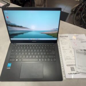 MSI Modern 14 i3-1215U 8/500 Win11, MSI Notebook mit i3-1215U, 8GB RAM, 500GB SSD, Win 11. Rechnung 02.01.2025 + Garantie. | Zustand: Sehr Gut