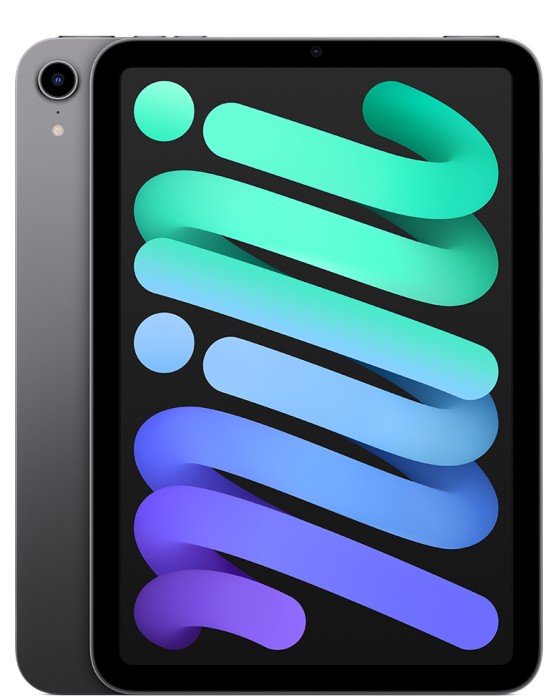 Apple iPad mini 6 (2021) 64GB Space Gray, Wi-Fi Modell, 8.3 Zoll Liquid Retina Display, A15 Bionic Chip. | Zustand: Gut | Farbe: schwarz