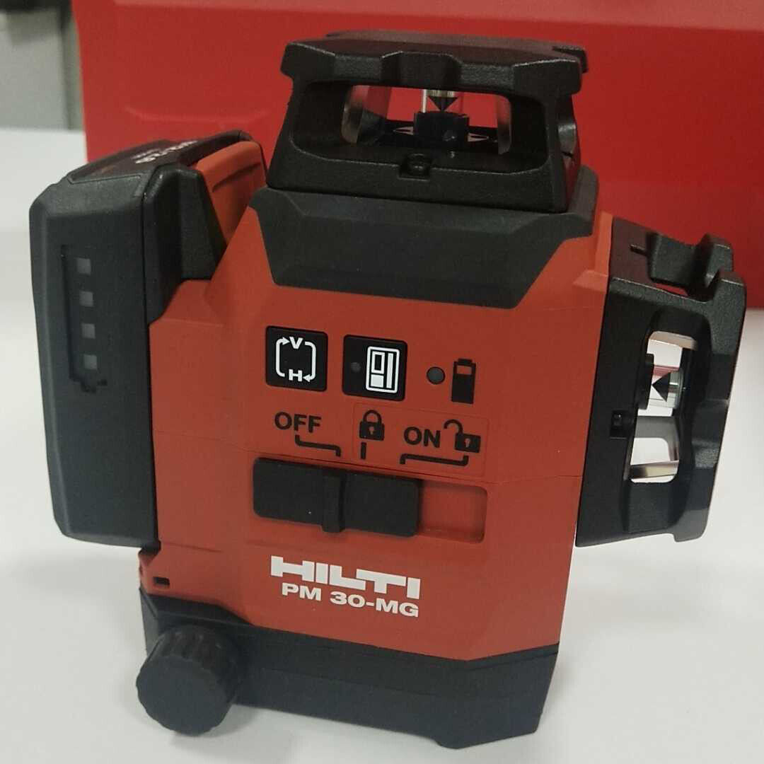 Hilti PM 30-MG Multilinienlaser, Inklusive Koffer und Ladegerät, grüner 360°-Linienlaser für präzises Ausrichten und Nivellieren.. | Zustand: In Ordnung – Bild 2