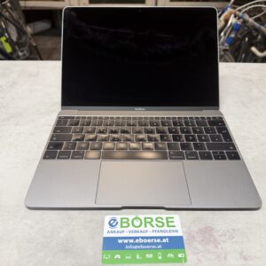 Apple MacBook 12" 2016 256GB, 8GB RAM, 580 Zyklen, OVP, silber | space gray (laut Bild), Monterey 12.7.6 | Zustand: Gut
