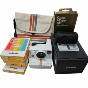 Polaroid Now+ Gen 2 Weiß, Mit OVP, 6x i-Type Film, ( Auslager Bej Tasche  und Zubehör. ) | Zustand: Wie Neu