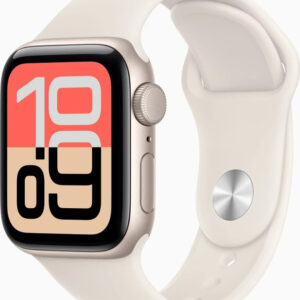 Apple Watch SE 40mm GPS+LTE, 2. Gen. Starlight, OVP, nur zum Testen geöffnet. | Zustand: Neu | Farbe: schwarz