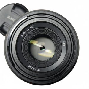 Sony FE 50mm F1.8 SEL50F18F Schwarz, E-Mount, Full-Frame Objektiv mit 50mm Brennweite und f | 1.8, inkl. OVP und Deckel. | Zustand: Sehr Gut