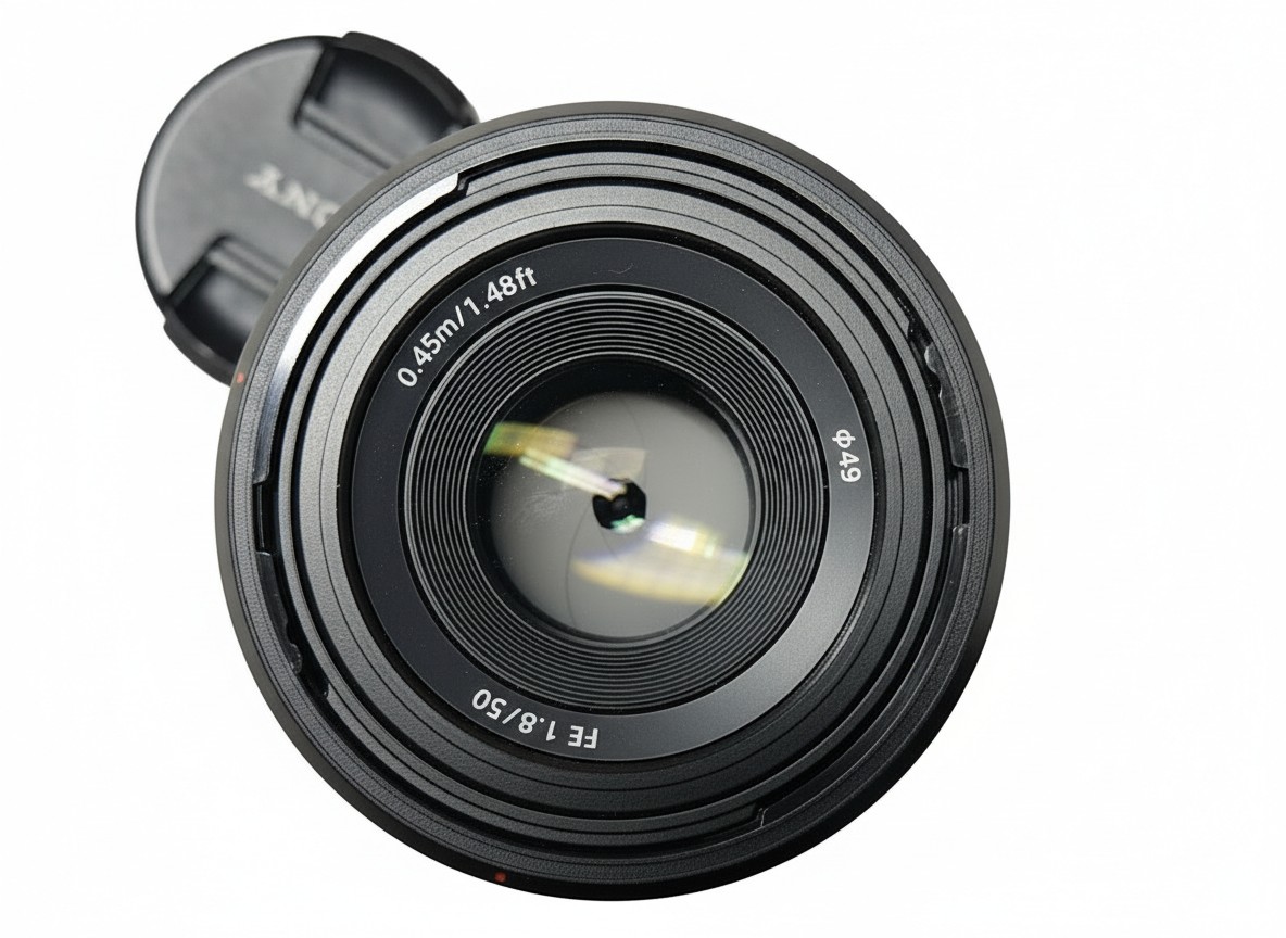 Sony FE 50mm F1.8 SEL50F18F Schwarz, E-Mount, Full-Frame Objektiv mit 50mm Brennweite und f | 1.8, inkl. OVP und Deckel. | Zustand: Sehr Gut