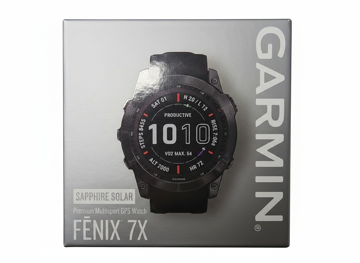 Garmin Fenix 7X Sapphire Solar, Premium Multisport GPS Watch, inkl. Ladekabel und Anleitung. | Zustand: Sehr Gut – Bild 4