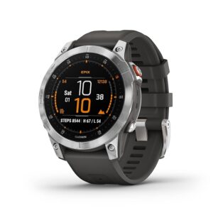 Garmin Epix Gen 2 Slate Steel, Premium Active Smartwatch mit AMOLED Display, originalverpackt (OVP). | Zustand: Sehr Gut