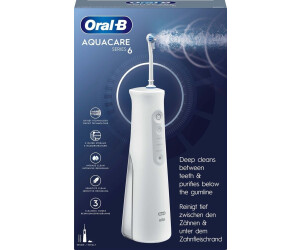Oral-B AquaCare 6 Pro Expert JAS22 weiß, Kabellose Munddusche mit Oxyjet-Technologie, 3 Intensitäten und 2 Wasserstrahlen. OVP. | Zustand: Neu – Bild 3