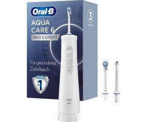 Oral-B AquaCare 6 Pro Expert JAS22 weiß, Kabellose Munddusche mit Oxyjet-Technologie, 3 Intensitäten und 2 Wasserstrahlen. OVP. | Zustand: Neu – Bild 4