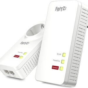 FRITZ! Powerline 1260 WLAN Set, Powerline | WLAN-Access Point und Adapter Set, ovp, Gigabit, AC+N | Zustand: Sehr Gut
