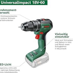 Bosch Diy Universalimpact 18v-60 Akku-schlagbohrschrauber, ovp  | Zustand: Neu