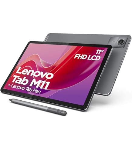 Lenovo Tab M11 TB330FU, Luna Grey, 4GB | 128GB, OVP, inkl. Hülle & Pen. | Zustand: Sehr Gut – Bild 6