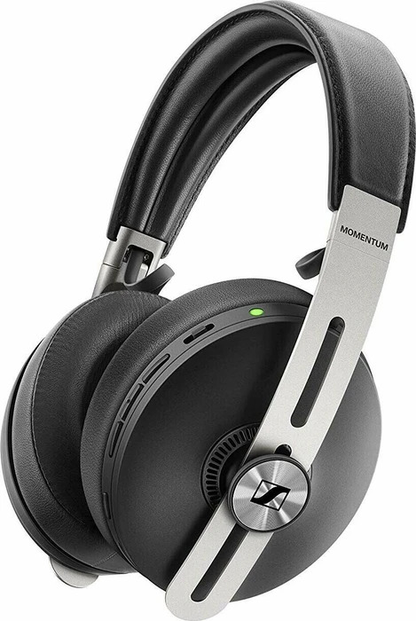 Sennheiser Momentum 3 Wireless Schwarz, Over-Ear-Kopfhörer mit ANC und Tasche, Bluetooth, inkl. Kabel. | Zustand: Gut