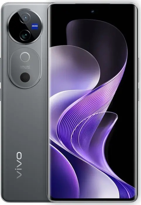Vivo V40 5G 256GB, Mit Snapdragon 7 Gen 3, 120Hz AMOLED und 50MP ZEISS Kamera. | SimLock: Frei | Zustand: Sehr Gut | Farbe: grau | Akku: 100%