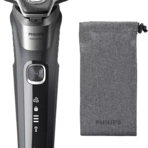 Philips S5887/10 Series 5000, Elektrischer Nass- und Trockenrasierer mit SkinIQ Technologie und AuFernbedienungewahrungstasche.  | Zustand: Neu