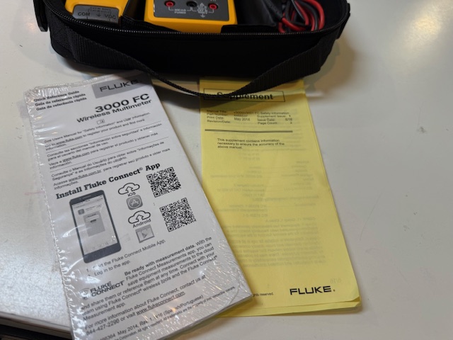 Fluke 3000 FC + V3001FC Combo Kit, Wireless Multimeter und DC-Spannungsmodul im Tasche, Fluke Connect fähig. | Zustand: Wie Neu – Bild 4
