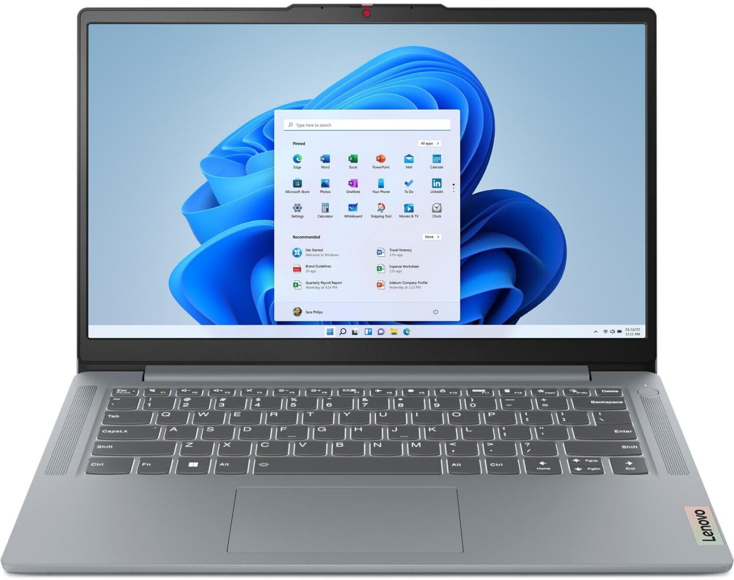 Lenovo IdeaPad Slim 3 14 Zoll , Intel N100 | 4GB Ram | 128GB SSD | Mit Ladegerät, ohne Verpackung, Windows 11 Home in S Mode möglich. | Zustand: Sehr Gut