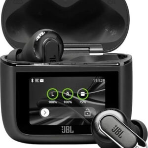 JBL Tour Pro 3 Schwarz, True Wireless In-Ear Kopfhörer mit ANC und Smart Charging Case mit Touchscreen. | Zustand: Neu