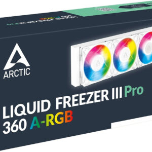 Arctic Liquid Freezer III Pro 360 A-RGB, AIO Wasserkühlung, 360mm, A-RGB, Farbe Weiß, Verpackung geöffnet | Zustand: Neu
