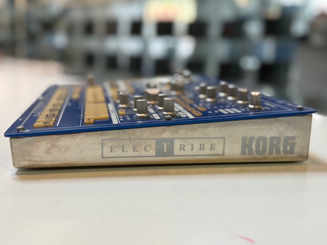 Korg Electribe EMX-1SD Blau, Röhren-Synthesizer | Groovebox mit Netzteil. | Zustand: Gut – Bild 4