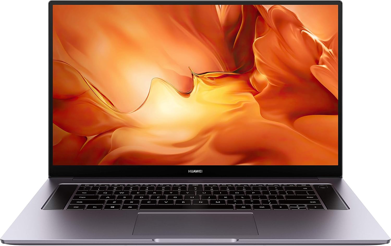 HUAWEI MateBook D 16 Ryzen 5 4600h, Turkish QWERTY, 8GB | 512GB SSD, AMD Radeon, mit Ladegerät | Zustand: Sehr Gut