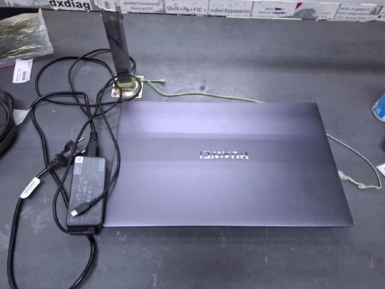 HUAWEI MateBook D 16 Ryzen 5 4600h, Turkish QWERTY, 8GB | 512GB SSD, AMD Radeon, mit Ladegerät | Zustand: Sehr Gut – Bild 4