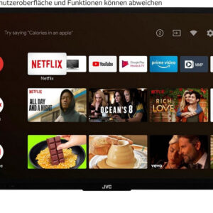 JVC LT-32VAF3255 32 Zoll Smart TV, HD-Ready, Smart TV powered by TiVo, HDR10, Triple-Tuner, inkl. Fernbedienung. | Zustand: Sehr Gut