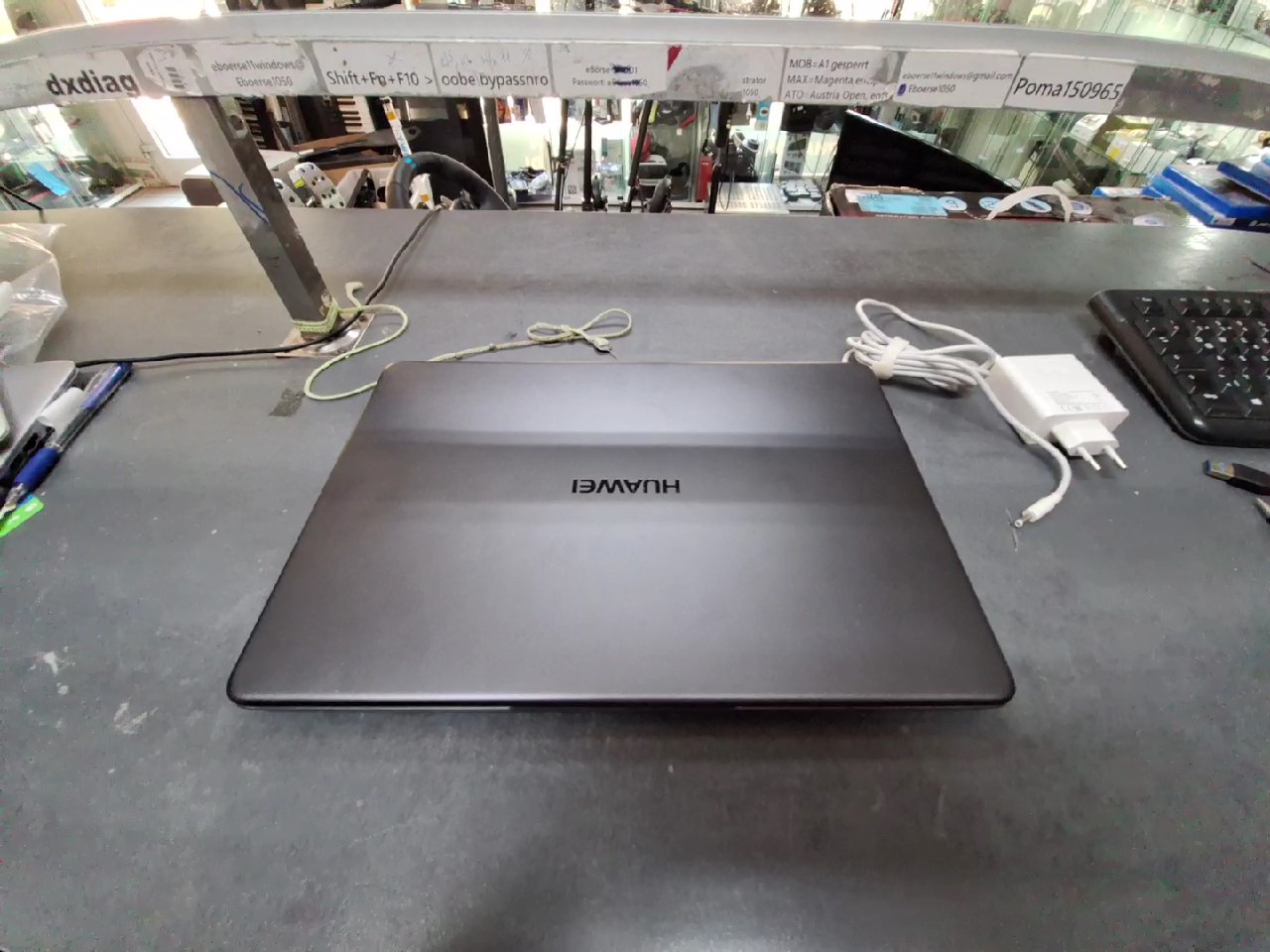 Huawei Matebook D 15 i5-8250U 8GB 256GB, 15,6 Zoll DE Laptop mit i5-8250U, 8GB RAM, 256GB SSD und Ladegerät. | Zustand: Sehr Gut – Bild 4