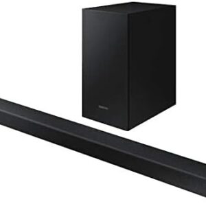 Samsung HW-T450 Soundbar mit Subwoofer, 2.1-Kanal-Soundbar mit kabellosem Subwoofer, Dolby Digital, Bluetooth. Fernbedienung | Zustand: Gut