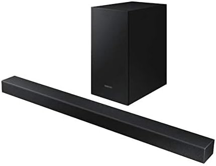 Samsung HW-T450 Soundbar mit Subwoofer, 2.1-Kanal-Soundbar mit kabellosem Subwoofer, Dolby Digital, Bluetooth. Fernbedienung | Zustand: Gut