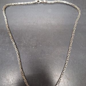 Königskette 925 Silber 65cm, Massive Königskette aus 925er Sterlingsilber, ca. 65 cm lang, 59,8 g schwer. | Zustand: Gut