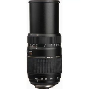 Tamron 70-300mm f/4-5.6 Di LD AF Makro, Tele-Zoomobjektiv für Nikon AF mit 1:2 Makrofunktion, leicht und kompakt. | Zustand: Sehr Gut