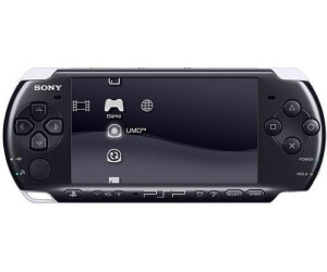 Sony PSP 3000 inkl. Zubehör, Sony PSP Konsole mit Ladegerät, 4 Spielen und 4 Filmen (UMD). | Zustand: In Ordnung | Farbe: schwarz