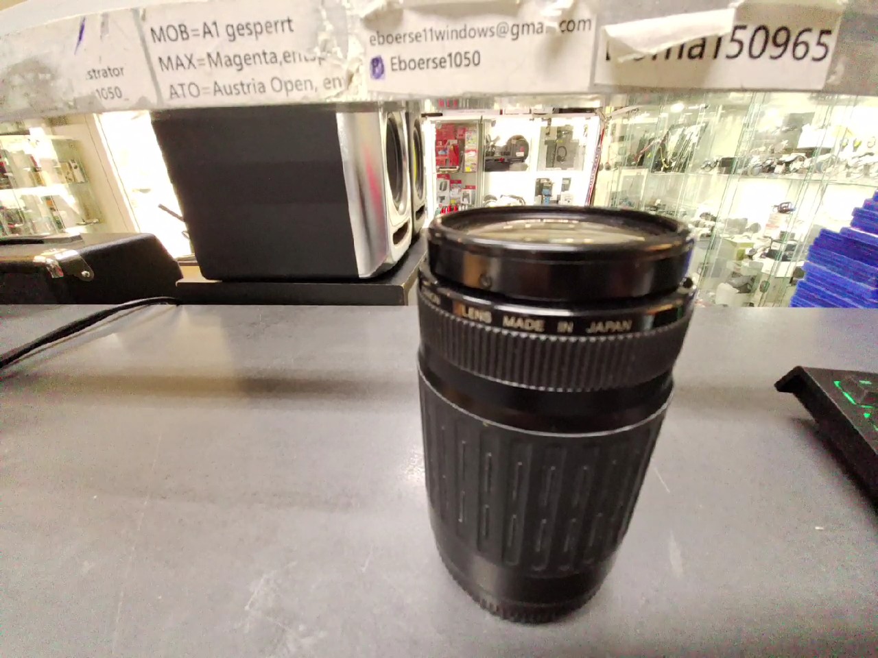 Canon EF 75-300mm f/4-5.6, Teleobjektiv-Zoomobjektiv für Canon SLR-Kameras, ideal für Sport, Natur und Porträts. | Zustand: Gut – Bild 2