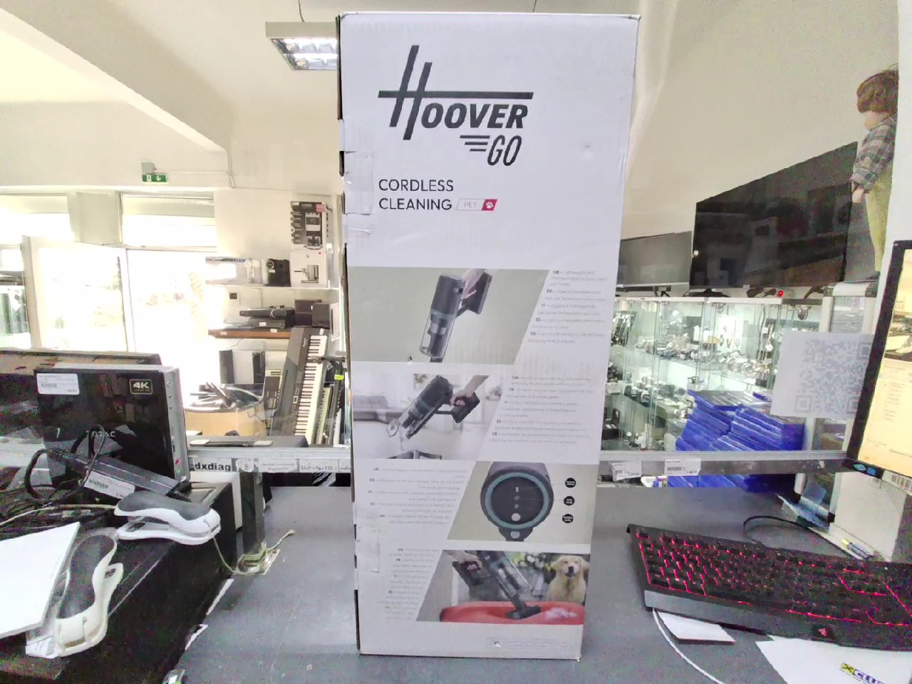 Hoover Go HF1P10P Kabelloser Akku Staubsauger, Kabelloser Akku-Staubsauger, OVP, bis zu 45 Min. Laufzeit. | Zustand: Neu – Bild 3