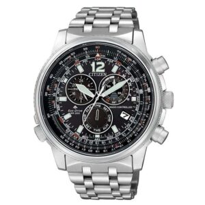 Citizen Promaster Sky CB5860-86E, Eco-Drive, Radio-Controlled, Chronograph, mit Lederarmband, OVP | Zustand: Sehr Gut