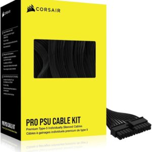 Corsair PSU Cable Kit Type 5 Pro Kit, Premium, individuell ummanteltes Kabelset für Corsair Type-5 Netzteile, neu und originalverpackt. | Zustand: Neu