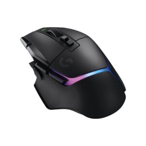 Logitech G502 X Plus Schwarz, Gaming Maus, USB, OVP, kabellos, RGB, HERO 25K Sensor | Zustand: Neu