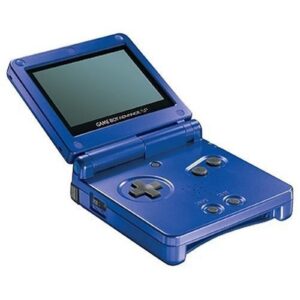 Nintendo Game Boy Advance SP Blau, Mit Ladegerät und 4 Spielen. | Zustand: Gut