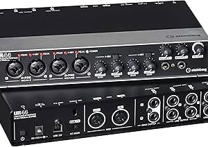 Steinberg UR44, USB Audio Interface mit 4 D-PRE Mikrofonvorverstärkern, 6 Eingängen, 4 Ausgängen. | Zustand: Sehr Gut
