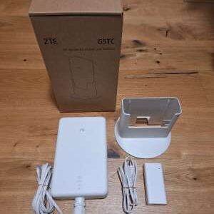 ZTE G5TC 5G Router, OVP, 5G Indoor Router, neuwertig, ungeöffnet oder nur zur Prüfung geöffnet. | Zustand: Neu