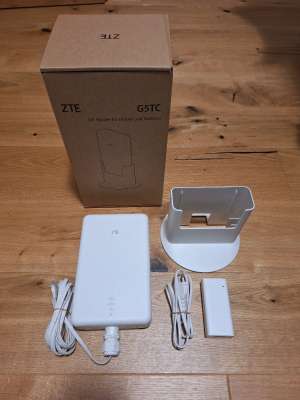 ZTE G5TC 5G Router, OVP, 5G Indoor Router, neuwertig, ungeöffnet oder nur zur Prüfung geöffnet. | Zustand: Neu