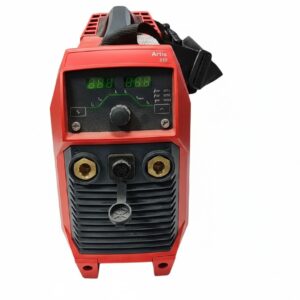 Fronius Artis 210 EF, WIG | Elektroden-Inverter-Schweißgerät, 210 A, DC, gasgekühlt, robustes Gehäuse. | Zustand: Sehr Gut